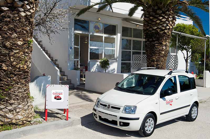 Rent a car Milos Apartments & Studios Giourgas