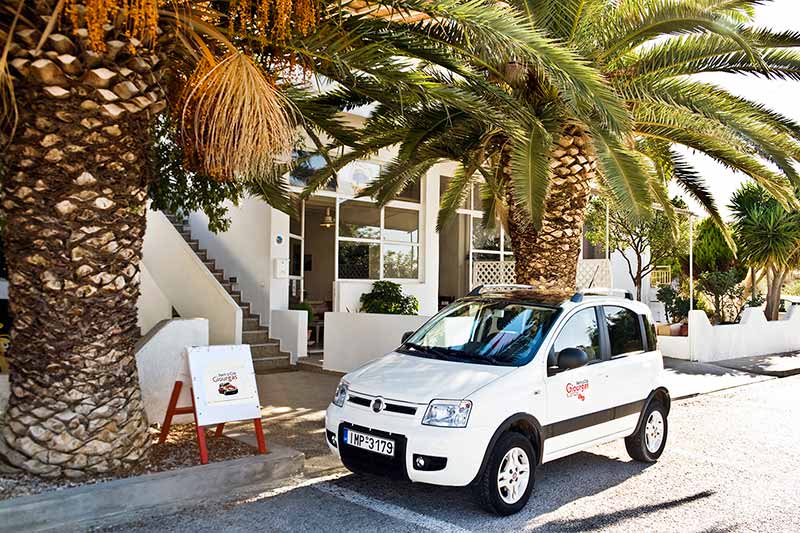 Rent a car Milos Apartments & Studios Giourgas